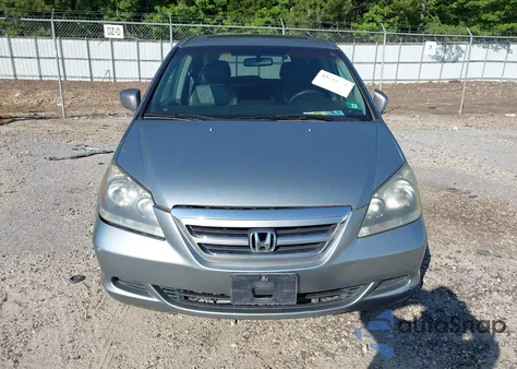 2005 Honda Odyssey Ex-L из США, поврежденный, VIN 5FNRL38765B095027